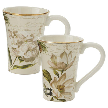 Wintertime Multicolor Ceramic Coffee Mug (Set of 4) Park Designs - The Fox Decor